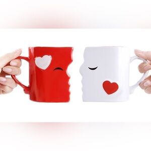 Blu Devil Kissing Mug Set